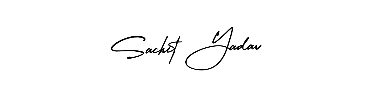 Sachit Yadav stylish signature style. Best Handwritten Sign (AmerikaSignatureDemo-Regular) for my name. Handwritten Signature Collection Ideas for my name Sachit Yadav. Sachit Yadav signature style 3 images and pictures png