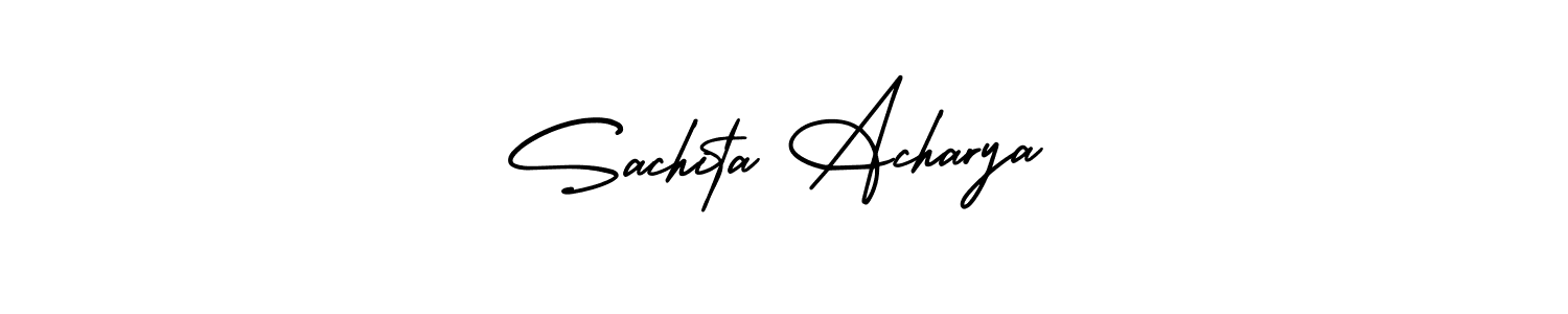 Also we have Sachita Acharya name is the best signature style. Create professional handwritten signature collection using AmerikaSignatureDemo-Regular autograph style. Sachita Acharya signature style 3 images and pictures png