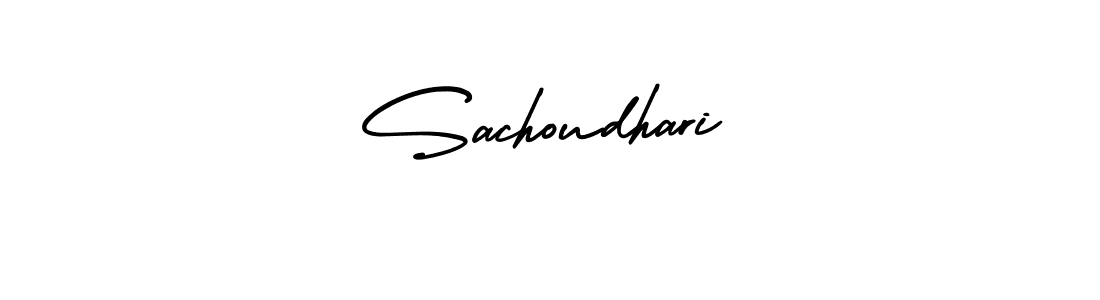 Make a beautiful signature design for name Sachoudhari. With this signature (AmerikaSignatureDemo-Regular) style, you can create a handwritten signature for free. Sachoudhari signature style 3 images and pictures png