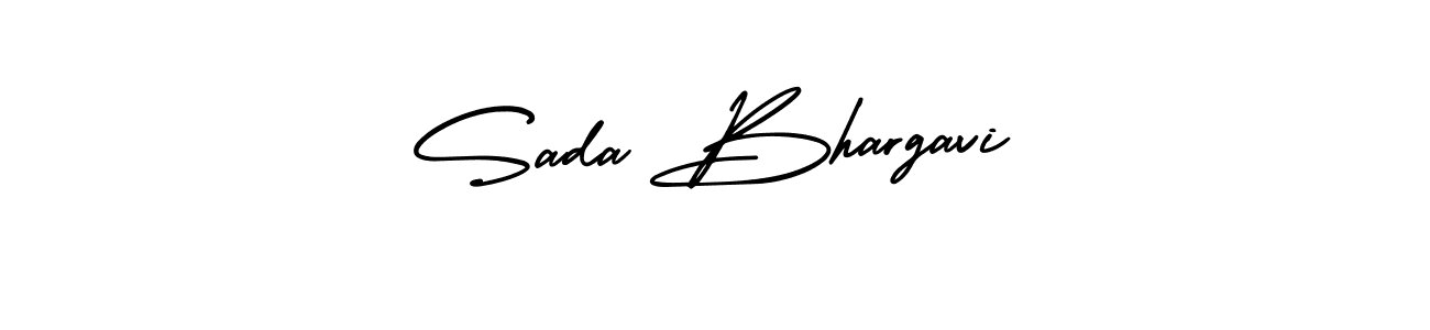 Use a signature maker to create a handwritten signature online. With this signature software, you can design (AmerikaSignatureDemo-Regular) your own signature for name Sada Bhargavi. Sada Bhargavi signature style 3 images and pictures png