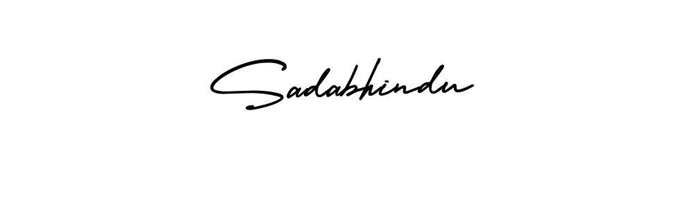 How to make Sadabhindu signature? AmerikaSignatureDemo-Regular is a professional autograph style. Create handwritten signature for Sadabhindu name. Sadabhindu signature style 3 images and pictures png