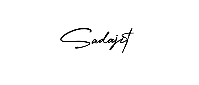 This is the best signature style for the Sadajit name. Also you like these signature font (AmerikaSignatureDemo-Regular). Mix name signature. Sadajit signature style 3 images and pictures png