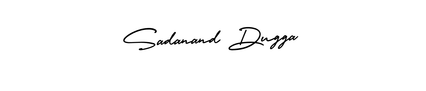 Check out images of Autograph of Sadanand Dugga name. Actor Sadanand Dugga Signature Style. AmerikaSignatureDemo-Regular is a professional sign style online. Sadanand Dugga signature style 3 images and pictures png