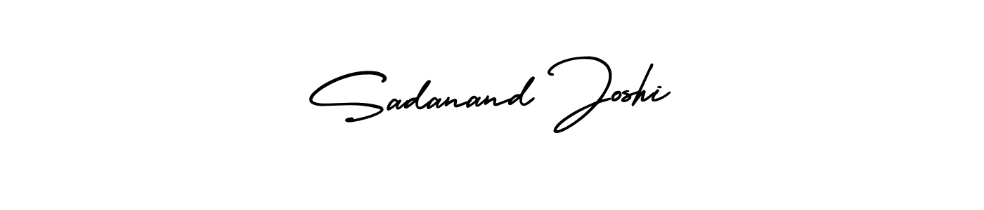 Use a signature maker to create a handwritten signature online. With this signature software, you can design (AmerikaSignatureDemo-Regular) your own signature for name Sadanand Joshi. Sadanand Joshi signature style 3 images and pictures png