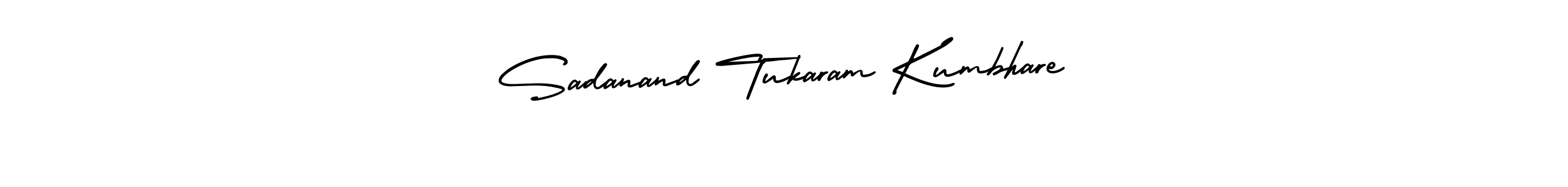 Also we have Sadanand Tukaram Kumbhare name is the best signature style. Create professional handwritten signature collection using AmerikaSignatureDemo-Regular autograph style. Sadanand Tukaram Kumbhare signature style 3 images and pictures png