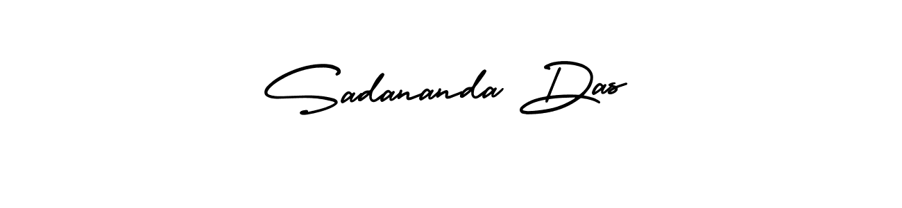 Create a beautiful signature design for name Sadananda Das. With this signature (AmerikaSignatureDemo-Regular) fonts, you can make a handwritten signature for free. Sadananda Das signature style 3 images and pictures png