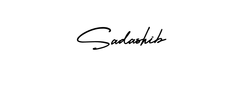 AmerikaSignatureDemo-Regular is a professional signature style that is perfect for those who want to add a touch of class to their signature. It is also a great choice for those who want to make their signature more unique. Get Sadashib name to fancy signature for free. Sadashib signature style 3 images and pictures png