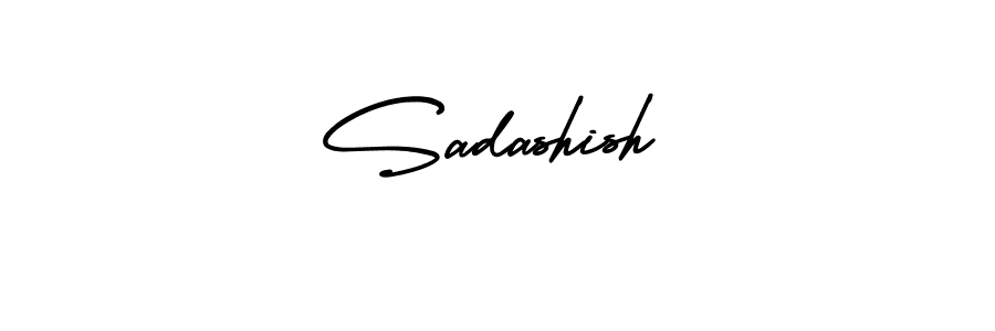 How to make Sadashish signature? AmerikaSignatureDemo-Regular is a professional autograph style. Create handwritten signature for Sadashish name. Sadashish signature style 3 images and pictures png