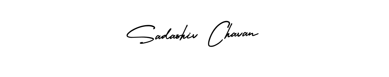 Sadashiv Chavan stylish signature style. Best Handwritten Sign (AmerikaSignatureDemo-Regular) for my name. Handwritten Signature Collection Ideas for my name Sadashiv Chavan. Sadashiv Chavan signature style 3 images and pictures png