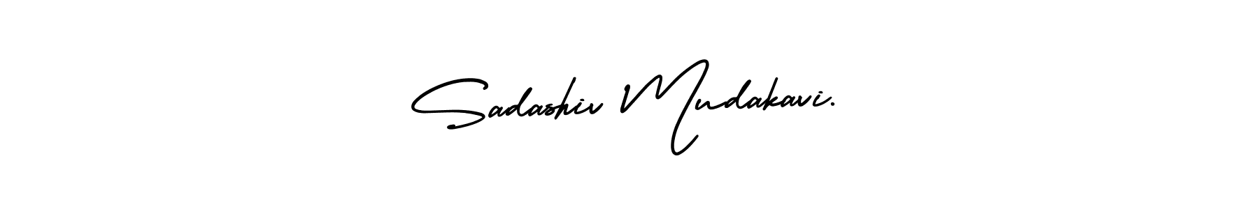 How to Draw Sadashiv Mudakavi. signature style? AmerikaSignatureDemo-Regular is a latest design signature styles for name Sadashiv Mudakavi.. Sadashiv Mudakavi. signature style 3 images and pictures png