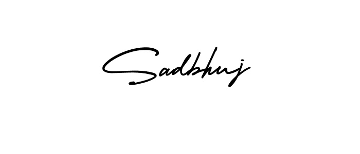 Use a signature maker to create a handwritten signature online. With this signature software, you can design (AmerikaSignatureDemo-Regular) your own signature for name Sadbhuj. Sadbhuj signature style 3 images and pictures png