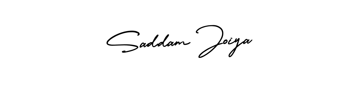 Also You can easily find your signature by using the search form. We will create Saddam Joiya name handwritten signature images for you free of cost using AmerikaSignatureDemo-Regular sign style. Saddam Joiya signature style 3 images and pictures png