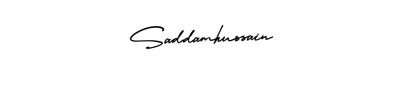 Best and Professional Signature Style for Saddamhussain. AmerikaSignatureDemo-Regular Best Signature Style Collection. Saddamhussain signature style 3 images and pictures png
