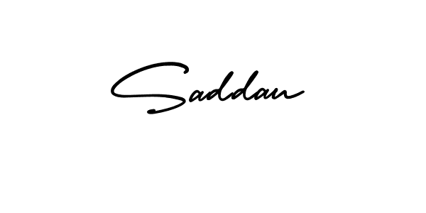 if you are searching for the best signature style for your name Saddau. so please give up your signature search. here we have designed multiple signature styles  using AmerikaSignatureDemo-Regular. Saddau signature style 3 images and pictures png