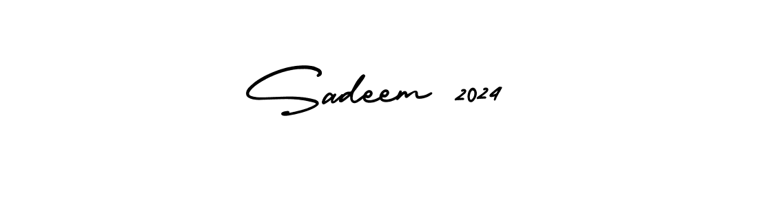 See photos of Sadeem 2024 official signature by Spectra . Check more albums & portfolios. Read reviews & check more about AmerikaSignatureDemo-Regular font. Sadeem 2024 signature style 3 images and pictures png