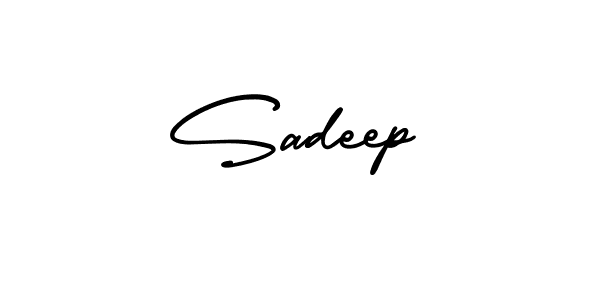 Best and Professional Signature Style for Sadeep. AmerikaSignatureDemo-Regular Best Signature Style Collection. Sadeep signature style 3 images and pictures png