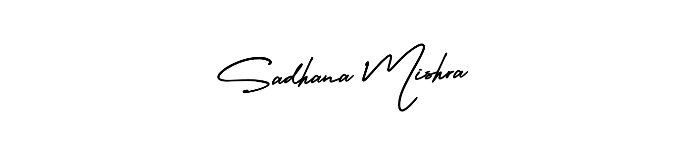 Similarly AmerikaSignatureDemo-Regular is the best handwritten signature design. Signature creator online .You can use it as an online autograph creator for name Sadhana Mishra. Sadhana Mishra signature style 3 images and pictures png