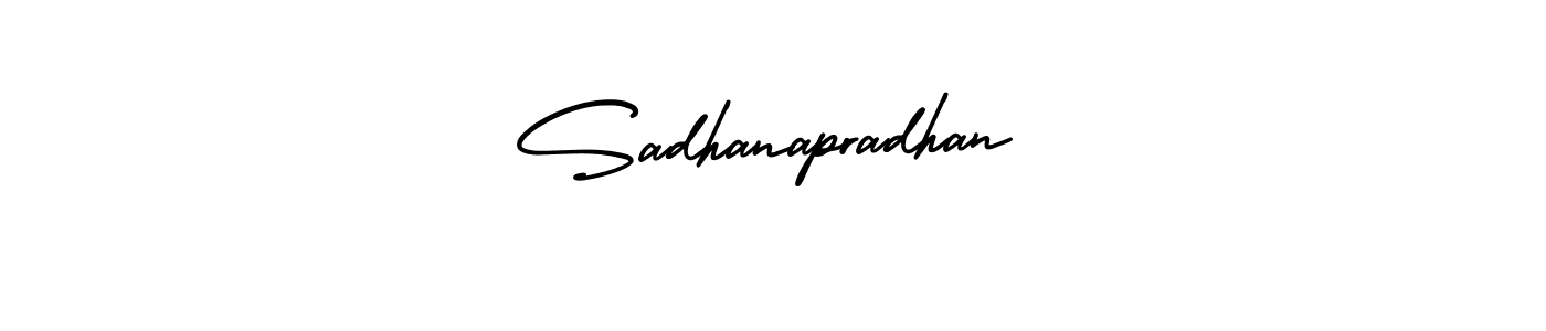 Similarly AmerikaSignatureDemo-Regular is the best handwritten signature design. Signature creator online .You can use it as an online autograph creator for name Sadhanapradhan. Sadhanapradhan signature style 3 images and pictures png