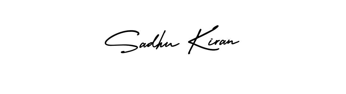 Design your own signature with our free online signature maker. With this signature software, you can create a handwritten (AmerikaSignatureDemo-Regular) signature for name Sadhu Kiran. Sadhu Kiran signature style 3 images and pictures png