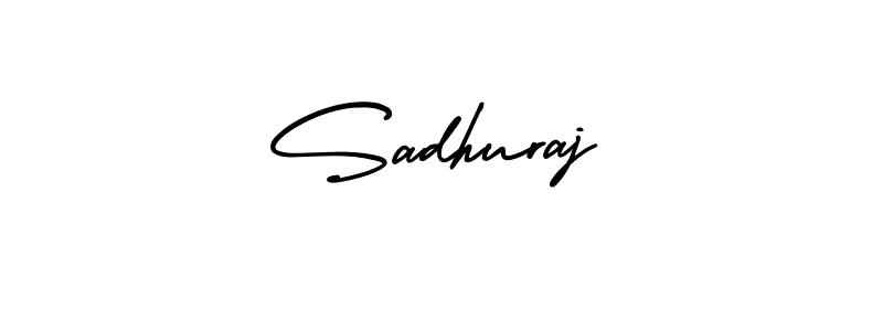 How to make Sadhuraj signature? AmerikaSignatureDemo-Regular is a professional autograph style. Create handwritten signature for Sadhuraj name. Sadhuraj signature style 3 images and pictures png