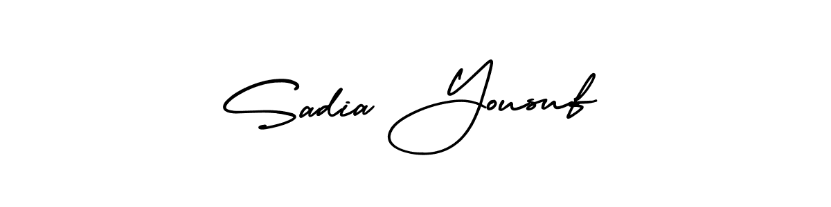 Best and Professional Signature Style for Sadia Yousuf. AmerikaSignatureDemo-Regular Best Signature Style Collection. Sadia Yousuf signature style 3 images and pictures png