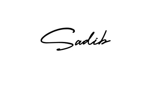 Make a beautiful signature design for name Sadib. Use this online signature maker to create a handwritten signature for free. Sadib signature style 3 images and pictures png