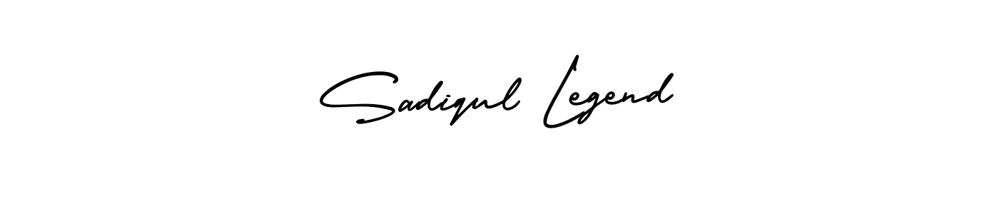How to make Sadiqul Legend signature? AmerikaSignatureDemo-Regular is a professional autograph style. Create handwritten signature for Sadiqul Legend name. Sadiqul Legend signature style 3 images and pictures png
