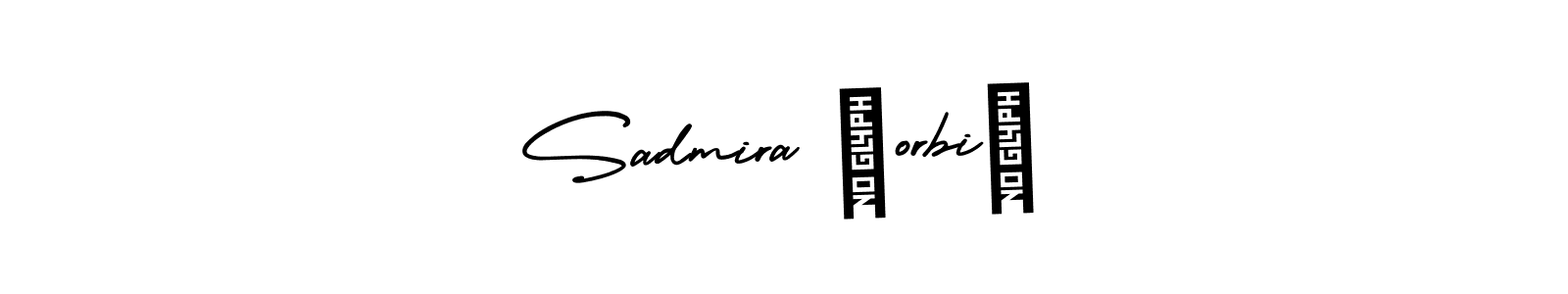 How to Draw Sadmira Čorbić signature style? AmerikaSignatureDemo-Regular is a latest design signature styles for name Sadmira Čorbić. Sadmira Čorbić signature style 3 images and pictures png