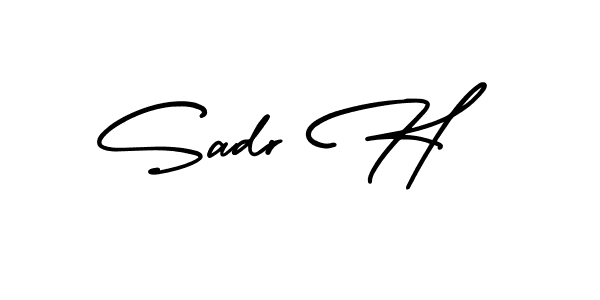 Here are the top 10 professional signature styles for the name Sadr H. These are the best autograph styles you can use for your name. Sadr H signature style 3 images and pictures png