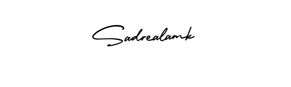 Once you've used our free online signature maker to create your best signature AmerikaSignatureDemo-Regular style, it's time to enjoy all of the benefits that Sadrealamk name signing documents. Sadrealamk signature style 3 images and pictures png