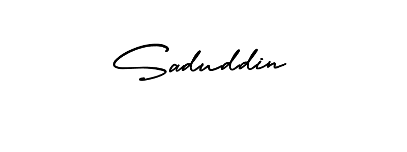 Check out images of Autograph of Saduddin name. Actor Saduddin Signature Style. AmerikaSignatureDemo-Regular is a professional sign style online. Saduddin signature style 3 images and pictures png