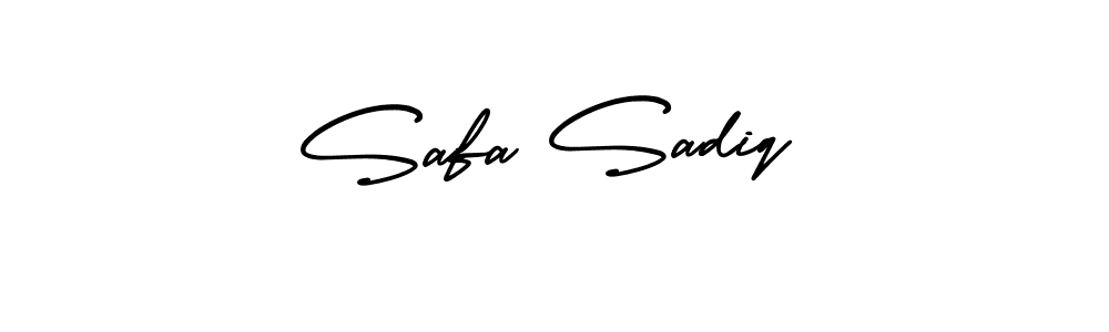 Also we have Safa Sadiq name is the best signature style. Create professional handwritten signature collection using AmerikaSignatureDemo-Regular autograph style. Safa Sadiq signature style 3 images and pictures png