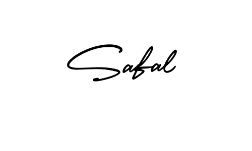 How to make Safal name signature. Use AmerikaSignatureDemo-Regular style for creating short signs online. This is the latest handwritten sign. Safal signature style 3 images and pictures png