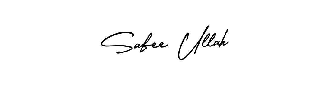 How to make Safee Ullah signature? AmerikaSignatureDemo-Regular is a professional autograph style. Create handwritten signature for Safee Ullah name. Safee Ullah signature style 3 images and pictures png