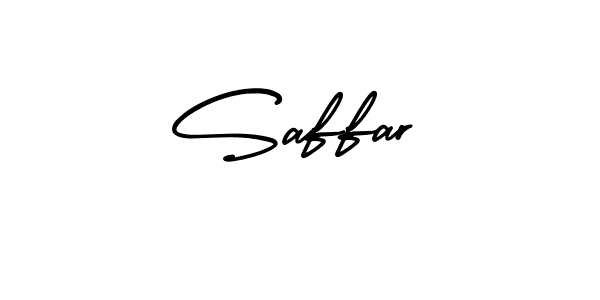 Create a beautiful signature design for name Saffar. With this signature (AmerikaSignatureDemo-Regular) fonts, you can make a handwritten signature for free. Saffar signature style 3 images and pictures png