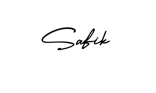 Make a beautiful signature design for name Safik. Use this online signature maker to create a handwritten signature for free. Safik signature style 3 images and pictures png