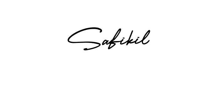Similarly AmerikaSignatureDemo-Regular is the best handwritten signature design. Signature creator online .You can use it as an online autograph creator for name Safikil. Safikil signature style 3 images and pictures png
