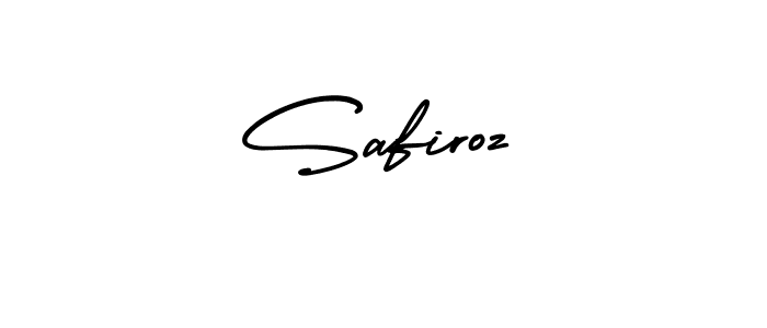 Make a beautiful signature design for name Safiroz. Use this online signature maker to create a handwritten signature for free. Safiroz signature style 3 images and pictures png