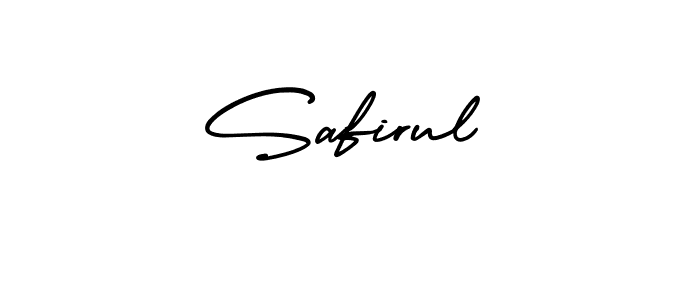 How to make Safirul signature? AmerikaSignatureDemo-Regular is a professional autograph style. Create handwritten signature for Safirul name. Safirul signature style 3 images and pictures png