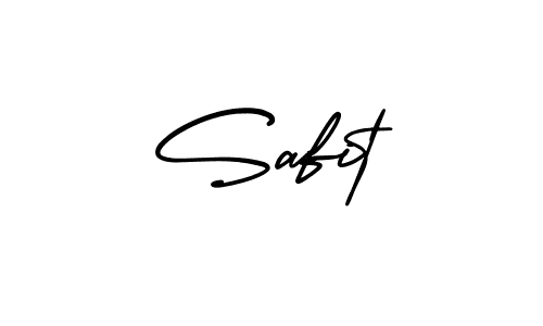 if you are searching for the best signature style for your name Safit. so please give up your signature search. here we have designed multiple signature styles  using AmerikaSignatureDemo-Regular. Safit signature style 3 images and pictures png