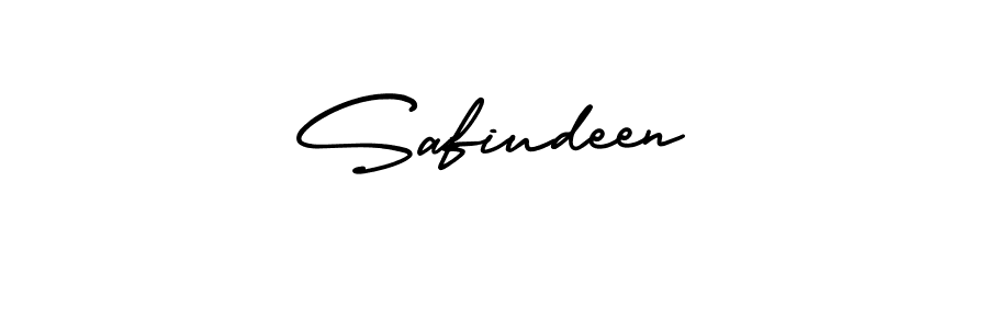 Make a short Safiudeen signature style. Manage your documents anywhere anytime using AmerikaSignatureDemo-Regular. Create and add eSignatures, submit forms, share and send files easily. Safiudeen signature style 3 images and pictures png