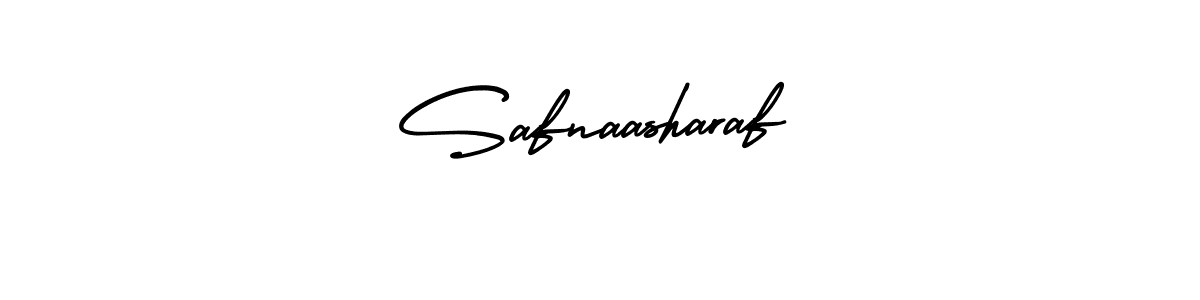 Create a beautiful signature design for name Safnaasharaf. With this signature (AmerikaSignatureDemo-Regular) fonts, you can make a handwritten signature for free. Safnaasharaf signature style 3 images and pictures png