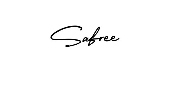 Check out images of Autograph of Safree name. Actor Safree Signature Style. AmerikaSignatureDemo-Regular is a professional sign style online. Safree signature style 3 images and pictures png