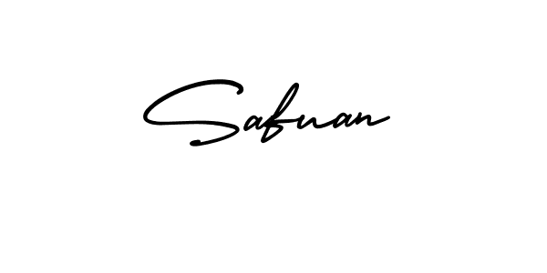 AmerikaSignatureDemo-Regular is a professional signature style that is perfect for those who want to add a touch of class to their signature. It is also a great choice for those who want to make their signature more unique. Get Safuan name to fancy signature for free. Safuan signature style 3 images and pictures png