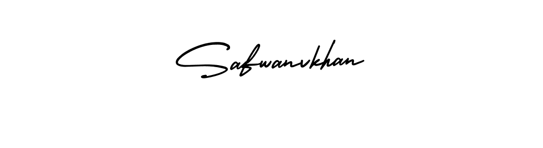 Make a beautiful signature design for name Safwanvkhan. Use this online signature maker to create a handwritten signature for free. Safwanvkhan signature style 3 images and pictures png