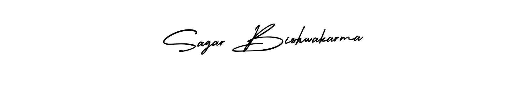 Make a short Sagar Bishwakarma signature style. Manage your documents anywhere anytime using AmerikaSignatureDemo-Regular. Create and add eSignatures, submit forms, share and send files easily. Sagar Bishwakarma signature style 3 images and pictures png