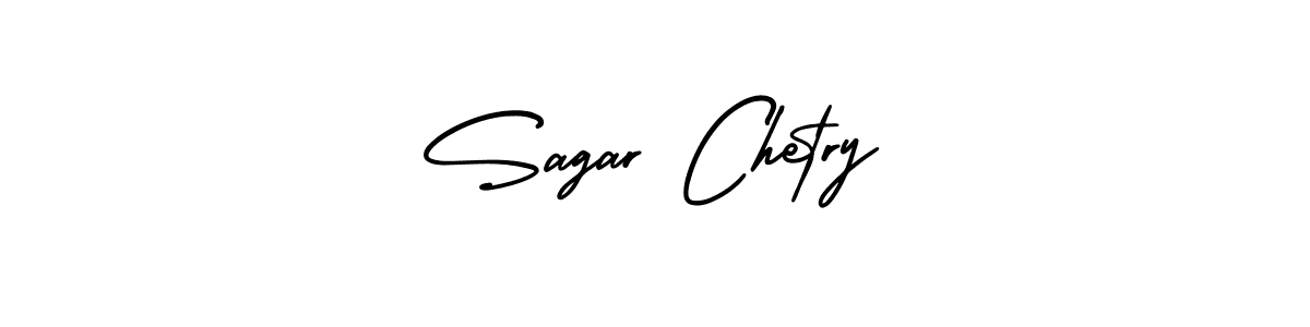 How to make Sagar Chetry signature? AmerikaSignatureDemo-Regular is a professional autograph style. Create handwritten signature for Sagar Chetry name. Sagar Chetry signature style 3 images and pictures png