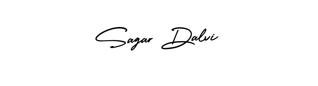 Sagar Dalvi stylish signature style. Best Handwritten Sign (AmerikaSignatureDemo-Regular) for my name. Handwritten Signature Collection Ideas for my name Sagar Dalvi. Sagar Dalvi signature style 3 images and pictures png