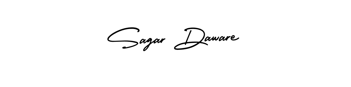 This is the best signature style for the Sagar Daware name. Also you like these signature font (AmerikaSignatureDemo-Regular). Mix name signature. Sagar Daware signature style 3 images and pictures png