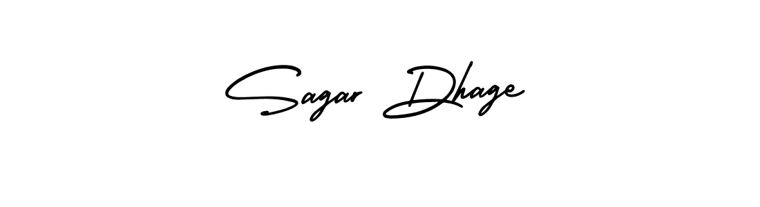 It looks lik you need a new signature style for name Sagar Dhage. Design unique handwritten (AmerikaSignatureDemo-Regular) signature with our free signature maker in just a few clicks. Sagar Dhage signature style 3 images and pictures png
